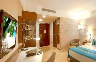 Flat radisson alphaville 30m² 1 dormitório 1 vaga para investimento no pool.