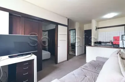 Flat quality alphaville disponível para venda com 39m², 01 dormitório e 01 vaga de garagem