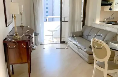 Flat paulista wall street disponível para venda com 49m², 01 dorm e 01 vaga de garagem