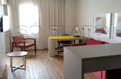 Flat em alphaville, próx aos shoppings e fácil acesso a rod castello branco.