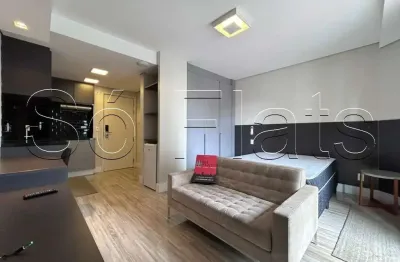 Studio no Studio Notting Hill contendo 34m², 1 dormitório e 1 vaga disponível para locação.