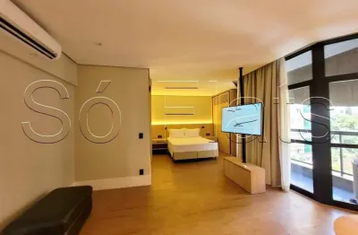 Apto address faria lima disponível para locação com 42m², 01 dormitório e 01 vaga de garagem
