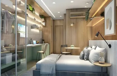 Residencial voxx vila nova, studio disponível para venda com 24m² e 01 dormitório