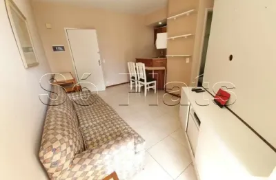 Apto no stagium studio contendo 35m², 1 dorm e 1 vaga no jardim paulista, disponível para locação.