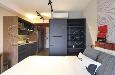 Studio cyrela for you moema, apto disponível para locação contendo 30m² e 1 dormitório.