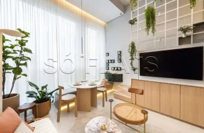 Studio com 24m² de 1 dormitório em construção localizado na vila madalena.