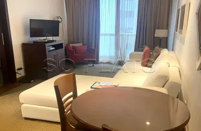 Flat george v itaim para venda, com 57,65m², 1 dormitório e 1 vaga de garagem