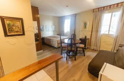 Flat wyndham são paulo paulista disponível para venda com 27m², 1 dormitório e 1 vaga de garagem