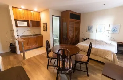 Flat wyndham são paulo paulista disponível para venda com 27m², 1 dormitório e 1 vaga de garagem