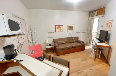 Apartamento stagium studio disponível para locação com 33m² 1 dormitório 1 vaga no jardim paulista