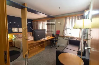 Flat transamerica jardins, disponível para venda com 42m², 02 dorms e 01 vaga