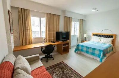 Apto comfort suites alphaville 28m² 1 dormitório 1vaga para locação em alphaville.