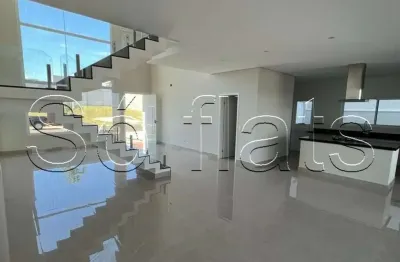 Casa alto padrão com 337m², condomínio fechado em indaiatuba