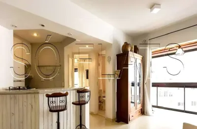 Flat contemporâneo, disponível para venda com 57m², 01 dorm e 01 vaga