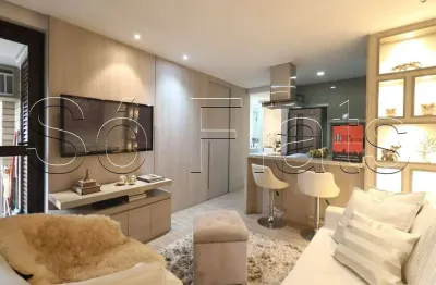 Flat disponível para locação em moema a poucos metros da avenida ibirapuera prox. ao shopping.