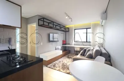Flat no la residence paulista com 40m² e 1 dorm, disponível para locação próximo da av. paulista.