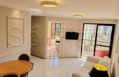 Apto em moema disponível para locação, próximo ao shopping ibirapuera mobiliado com serviços.