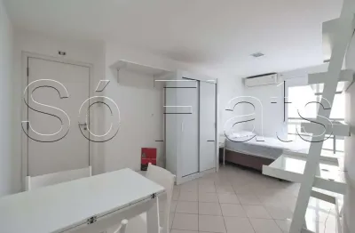 Apto no studio home bela cintra com 25m², 1 dorm e 1 vaga disponível para locação na bela vista.