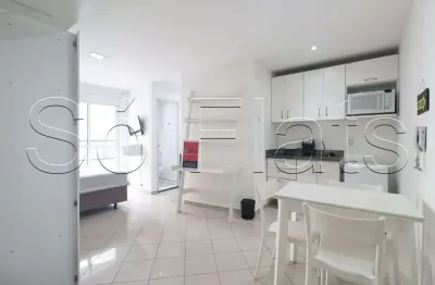 Apto no studio home bela cintra com 25m², 1 dorm e 1 vaga disponível para locação na bela vista.