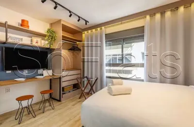 Residencial athos studios, apto disponível para locação com 21m² e 01 dormitório.