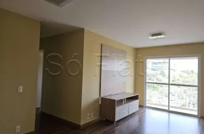 Residencial via ibirapuera para locação com 73m² com 2 dormitórios e 1 vaga