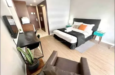 Flat grand plaza paulista disponível para venda, com 30m², 01 dorm e 01 vaga