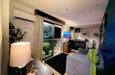 Flat hotel arpoador, disponível para venda com 42m², 1 dormitório e 1 vaga de garagem