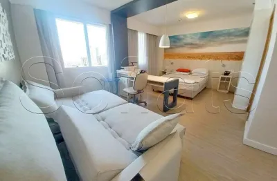 Apto no Comfort Alphaville  com 28m², 1 dormitório e 1 vaga para locação com entrada imediata