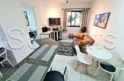 Flat disponível para locação próximo ao shopping frei caneca, parque augusta e av 9de julho.