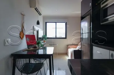 Flat transamérica bela cintra disponível para venda com 42m², 2 dormitórios e 1 vaga de garagem