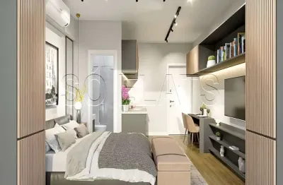 Residencial ara faria lima, studio disponível para venda com 25m² e 1 dormitório