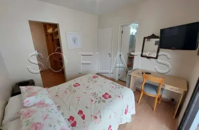 Apto disponível para locação contendo 31m², 1 dormitório e 1 vaga de garagem.