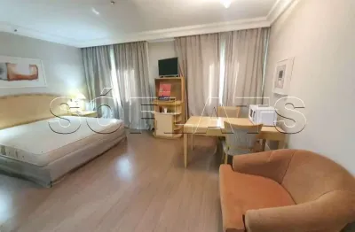 Flat em higienopolis totalmente mobiliado com 28m² à venda.