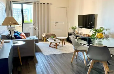 Apto no le bougainville, contendo 57m² 1 dormitório e 1 vaga disponível para locação em alphaville.