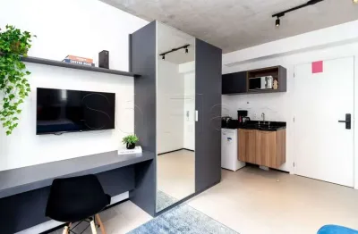 Studio vn chez frei caneca, flat disponível para locação com 18m² e 01 dormitório.