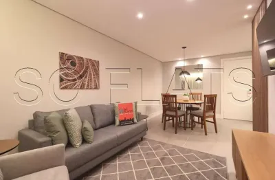 Flat new star disponível com 58m², 02 dormitórios e 01 vaga de garagem