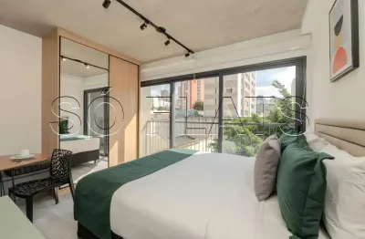 Edifício bela vista, studio todo mobiliado disponível para locação contendo 25m² e 1 dormitório.