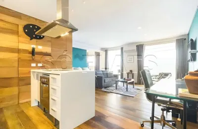 Flat mandarim, apartamento disponível para venda com 75m², 1 dormitório e 2 vagas de garagem