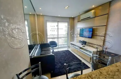 Flat no choice panamby disponível para locação com 31m² e 1 vaga de garagem no morumbi.