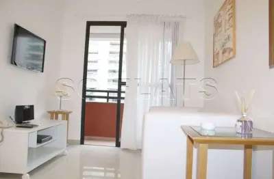 Flat na berrini com excelente localização disponível para locação.