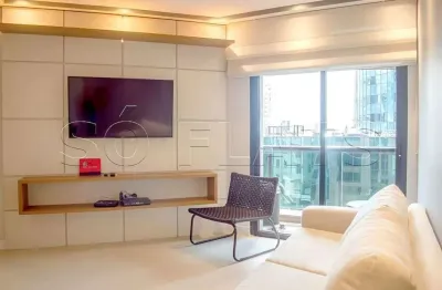 Flat no itaim, ótima localização, a venda próximo a shopping e restaurantes - golden tower