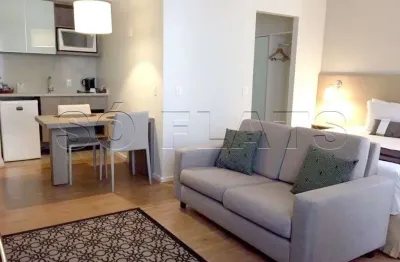 Flat com 1 quarto à venda na Rua Bandeira Paulista, 555, Itaim Bibi, São Paulo