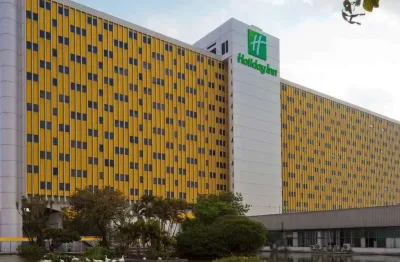 Holiday inn parque anhembi, quarto de hotel para investimento com 26m² e 01 vaga de garagem