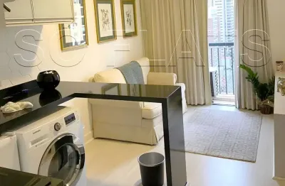 Flat estanplaza ibirapuera, disponível para venda com 37m², 1 dormitório e 1 vaga de garagem