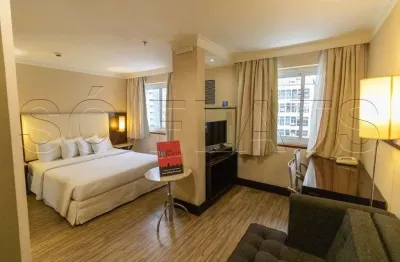 Flat transamérica international plaza disponível para venda com 29m² e 01 vaga de garagem