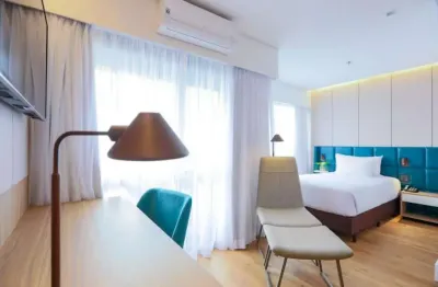 Flat com 1 quarto à venda na Alameda Santos, 85, Cerqueira César, São Paulo