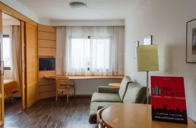 Flat no Green Place, disponível para locação com 35m², 1 dormitório e 1 vaga de garagem