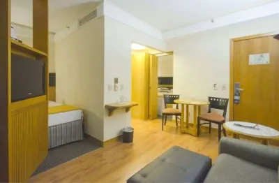 Flat estanplaza international disponível para venda com 26m² e 01 vaga de garagem