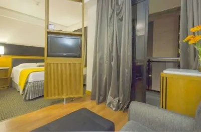 Flat estanplaza international disponível para venda com 26m² e 01 vaga de garagem