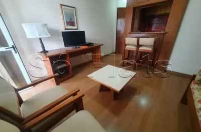 Crillon - lindo flat no jardim paulista totalmente mobiliado e com serviços.